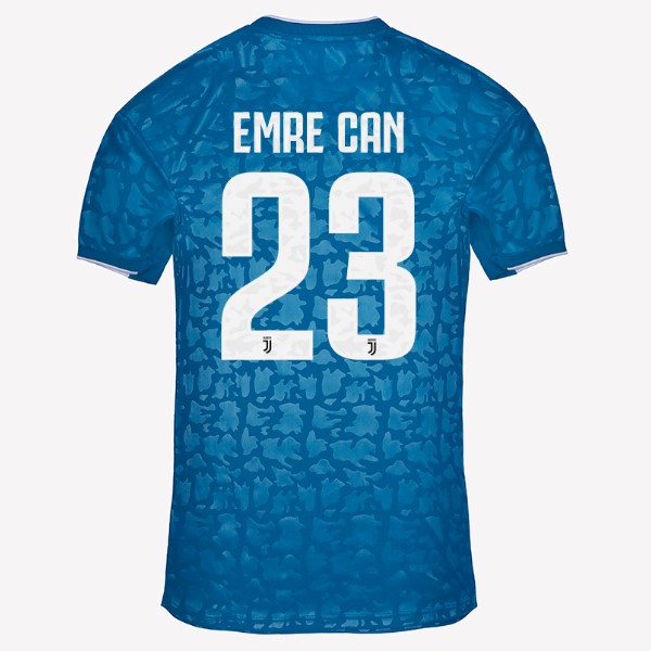 Camiseta Juventus NO.23 Emre Can 3ª 2019-2020 Azul